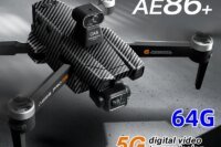 AE86 PRO MAX 3-Axis Gimbal Obstacle Avoidance Brushless Motor 4k Camera Dron Rc Fpv Mini Drones GPS Quadcopter with Screen