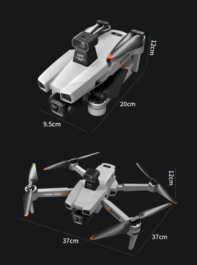 New AE86 PRO MAX Drone Professional aerial photography HD 8K With Screen Remote Control 10KM Obstacle Avoidance Fishing FPV Dron