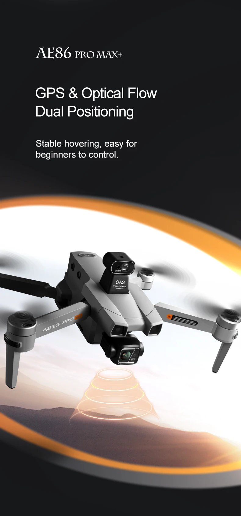 New AE86 PRO MAX Drone Professional aerial photography HD 8K With Screen Remote Control 10KM Obstacle Avoidance Fishing FPV Dron
