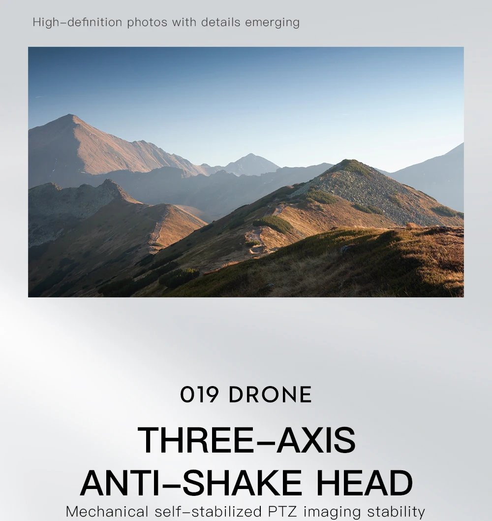 019 Drone 4K HD Camera With Touch Screen 3-Axis Gimbal 360° Obstacle Avoidance Brushless EIS Electronic RC Q