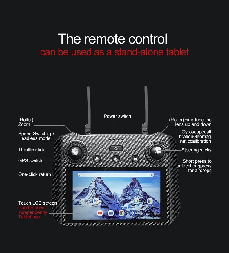 AE86 Max GPS Drone 8K Professional HD Dual Camera 5KM Photography 5G Brushless FPV Foldable Large Screen RC Quadcopter