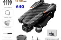 AE86  GPS Drone 8K Professional HD Camera Brushless 3-Axis Gimbal 8KM Obstacle Avoidance Large Screen 5G FPV Dron RC Quadcopter