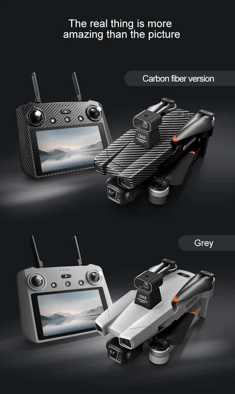 AE86 GPS Drone Professional 8K Camera Aerial FPV Brush Avoiding Obstacle with Large Screen Remote Control Folding Drone