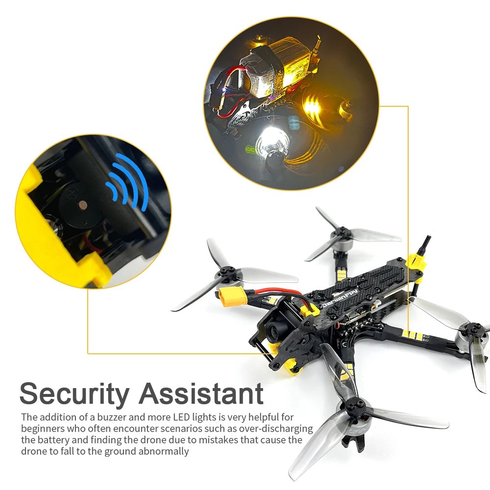 DarwinFPV BabyApe 2 FPV Drone Flight Control Quadcopters 6S 4S  RTF FPV Drone