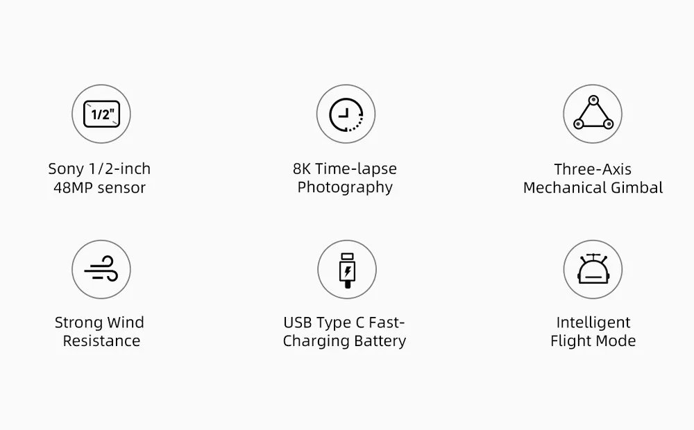 FIMI Mini 3 4K GPS drone with 3-Axis Gimbal 249g 4K/60FPS 48MP 9KM Transmission 64-Min Flight Time Super Night Video Auto Return FIMI Mini 3 4K GPS drone with 3-Axis Gimbal 249g 4K/60FPS 48MP 9KM Transmission 64-Min Flight Time Super Night Video Auto Return