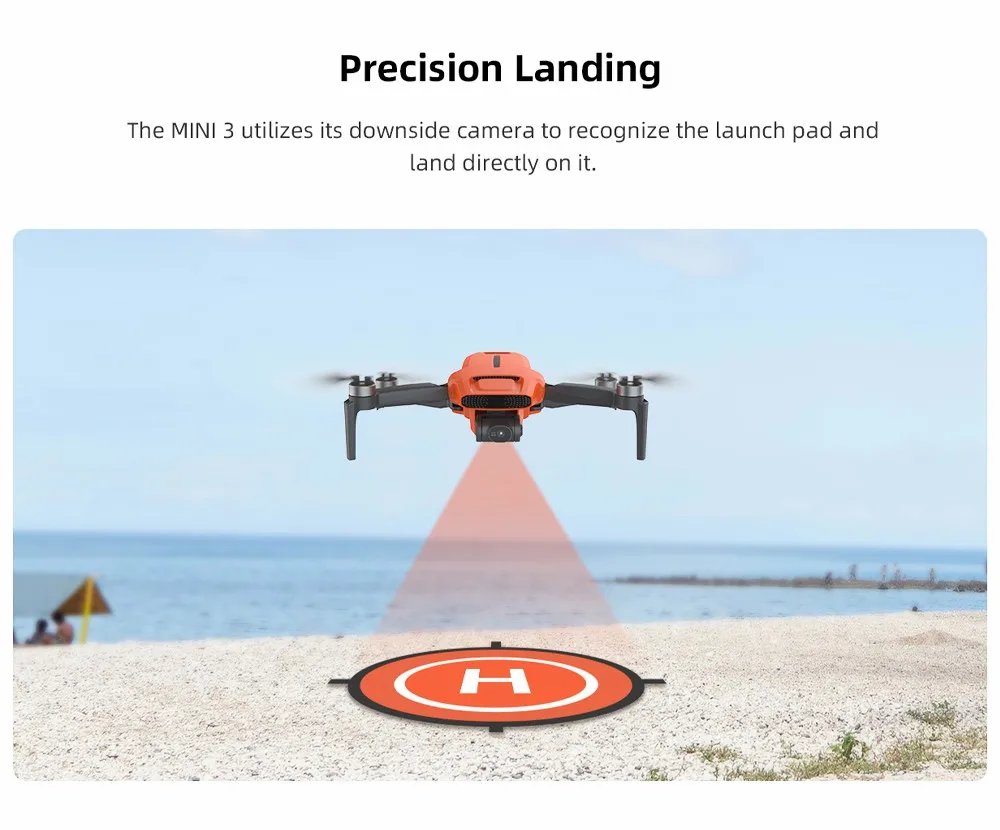 FIMI Mini 3 4K GPS drone with 3-Axis Gimbal 249g 4K/60FPS 48MP 9KM Transmission 64-Min Flight Time Super Night Video Auto Return