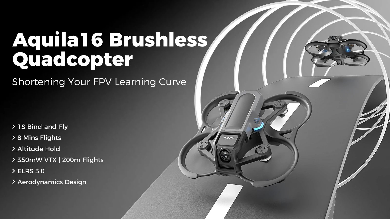 BETAFPV Aquial16 FPV KIT Brushless Racing Drone Indoor Outdoor RC Qquadcopter RC Toy Gift