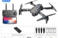 2025 E88 Pro WiFi FPV Drone - Single/Dual 4K/1080P Camera, Wide-Angle HD, Altitude Hold, Foldable Quadcopter RC Helicopter Toy