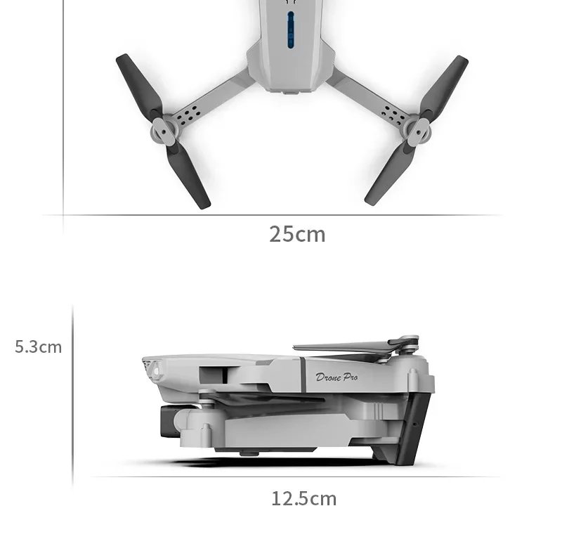 2025 E88 Pro WiFi FPV Drone - Single/Dual 4K/1080P Camera, Wide-Angle HD, Altitude Hold, Foldable Quadcopter RC Helicopter Toy 2025 E88 Pro WiFi FPV Drone - Single/Dual 4K/1080P Camera, Wide-Angle HD, Altitude Hold, Foldable Quadcopter RC Helicopter Toy