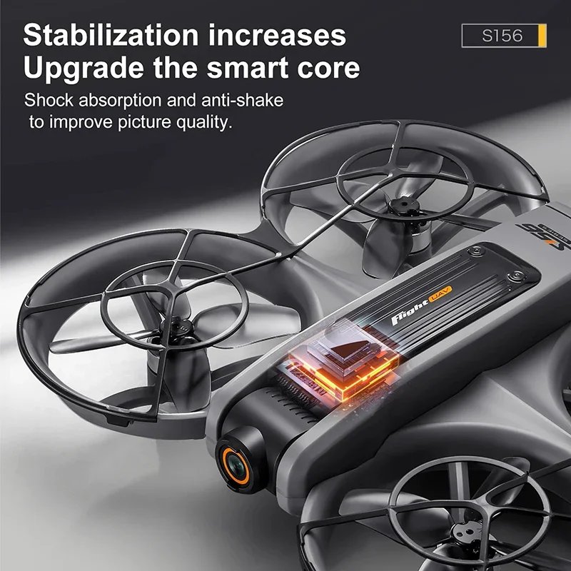Xiaomi S156 Drone GPS 8K Professional HD 360° Dual Camera Screen Remote Control Brushless Motors Obstacle Avoidance Quadcopter Xiaomi S156 Drone GPS 8K Professional HD 360° Dual Camera Screen Remote Control Brushless Motors Obstacle Avoidance Quadcopter