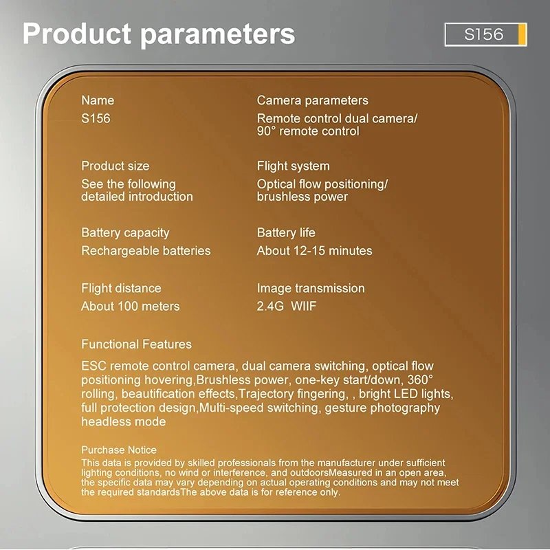 Xiaomi S156 Drone GPS 8K Professional HD 360° Dual Camera Screen Remote Control Brushless Motors Obstacle Avoidance Quadcopter Xiaomi S156 Drone GPS 8K Professional HD 360° Dual Camera Screen Remote Control Brushless Motors Obstacle Avoidance Quadcopter