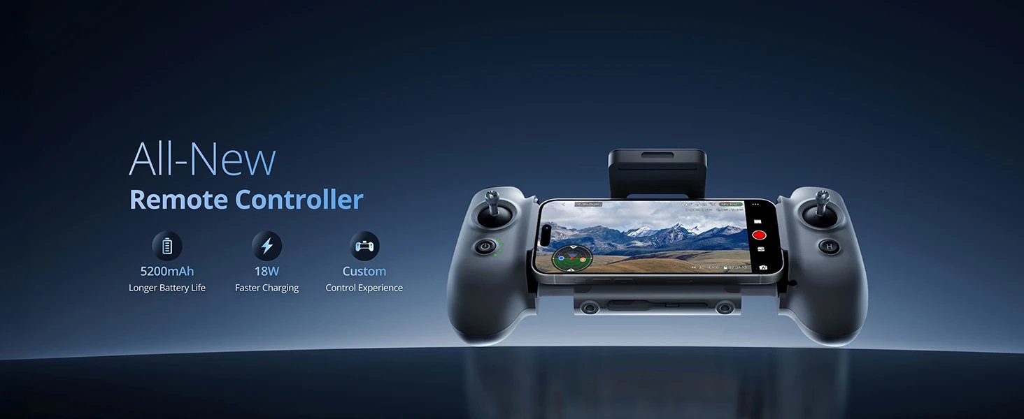 Potensic ATOM 2 Camera Drone, 4K HDR Video, 8K Photo, 3-Axis Gimbal,Under 249g, Vertical Shooting,10-KM, AI Night Shot, AI Track Potensic ATOM 2 Camera Drone, 4K HDR Video, 8K Photo, 3-Axis Gimbal,Under 249g, Vertical Shooting,10-KM, AI Night Shot, AI Track