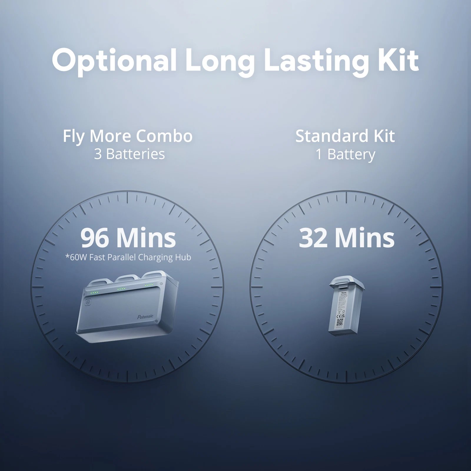 Potensic ATOM 2 Camera Drone, 4K HDR Video, 8K Photo, 3-Axis Gimbal,Under 249g, Vertical Shooting,10-KM, AI Night Shot, AI Track - Image 6