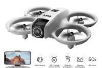 V66 Mini Drone 4K Profesional Dual Camera Headless Mode Obstacle Avoidance WiFi FPV Dron 360° Flip RC Quadcopter Toys for Kids