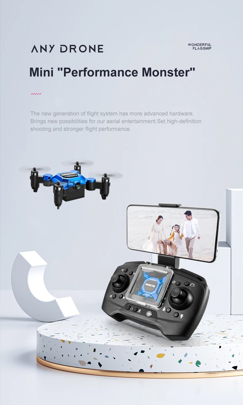 K04 Mini Folding Storage Aircraft Mini Drone Aerial Photography High Definition Explosive drone 4k profesional mavic air2