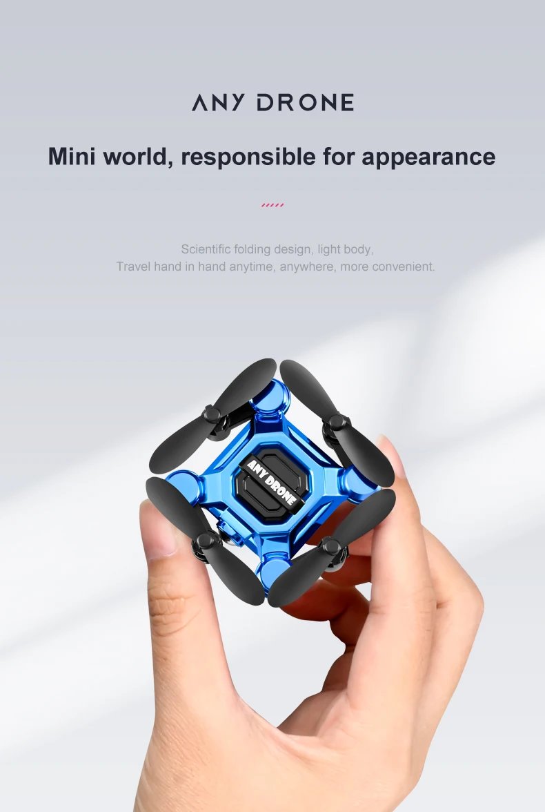K04 Mini Folding Storage Aircraft Mini Drone Aerial Photography High Definition Explosive drone 4k profesional mavic air2