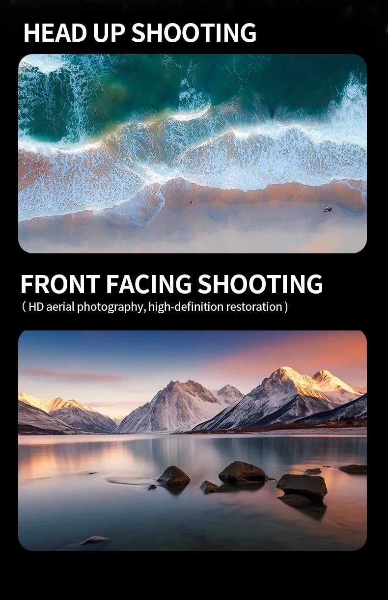 E99 PRO Drone Screen Control Aerial Drone High Definition Dual Camera Remote Control Aircraft, Folding Quadcopter Kid Gift