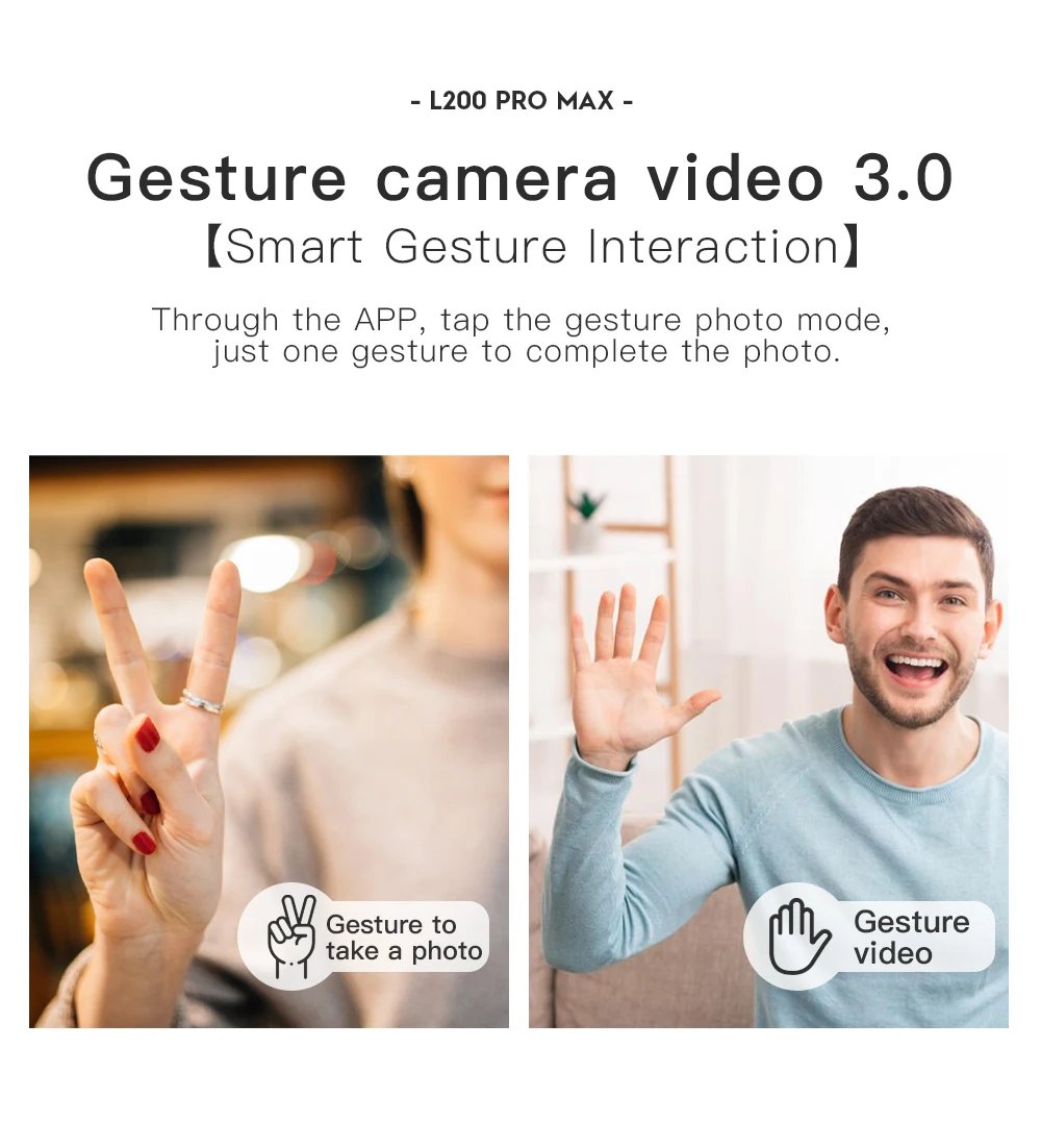 L200 PRO MAX Brushless Motor 2-Axis Gimbal 4K Profesional GPS Drone 360° Obstacle Avoidance 5G WIFI FPV Quadcopter Dron RC Toys