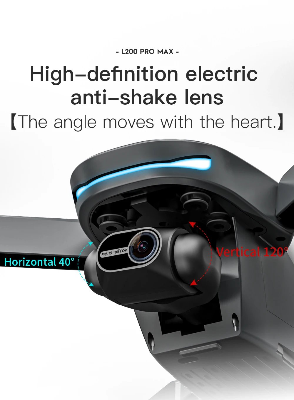 L200 PRO MAX Brushless Motor 2-Axis Gimbal 4K Profesional GPS Drone 360° Obstacle Avoidance 5G WIFI FPV Quadcopter Dron RC Toys