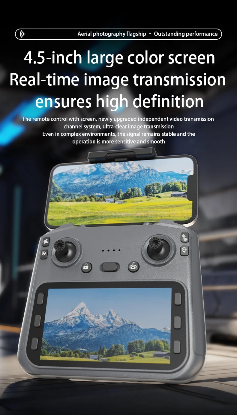 L600-1 Pro MAX 4K Professional Drone With HD Camera 3-Axis Gimbal GPS Dron 360° Obstacle Avoidance 5G WIFI RC Quadcopter Toys