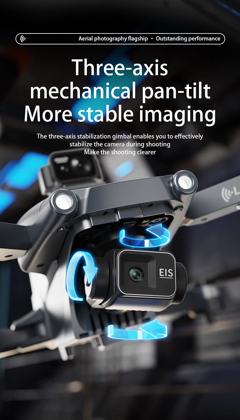 L600-1 Pro MAX 4K Professional Drone With HD Camera 3-Axis Gimbal GPS Dron 360° Obstacle Avoidance 5G WIFI RC Quadcopter Toys