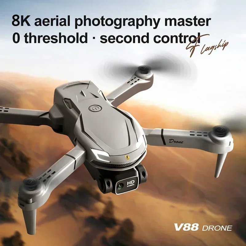 For Xiaomi V88 Drone 8K 5G GPS Professional HD Aerial Photography Remote Control Aircraft HD Dual Camera Quadcopter 4k drone
