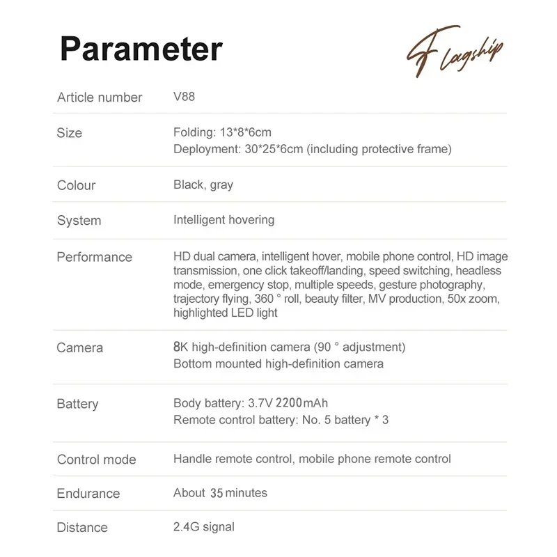 For Xiaomi V88 Drone 8K 5G GPS Professional HD Aerial Photography Remote Control Aircraft HD Dual Camera Quadcopter 4k drone