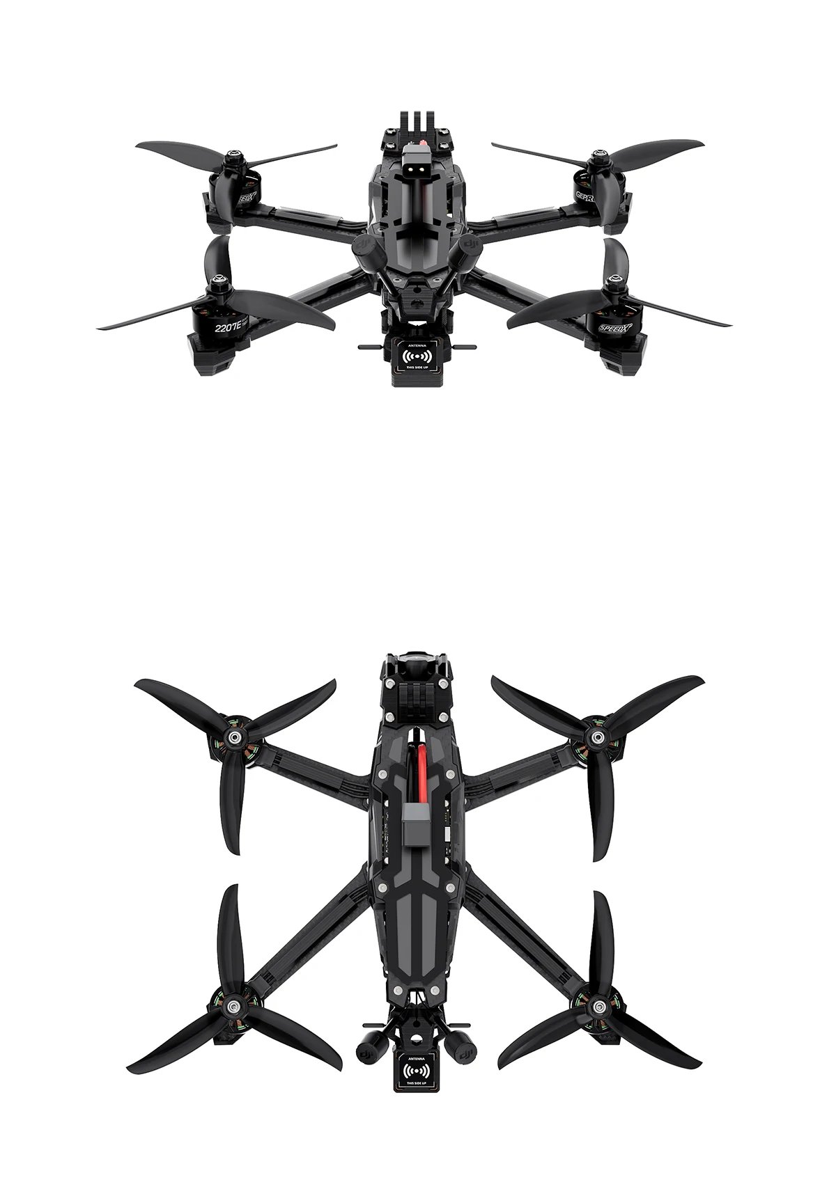 GEPRC Vapor-X5 D5 HD O4 Pro FPV Drone 5Inch O4 Air Unit VTX RC Quadcopter Freestyle Drone 4K120fps Recording 2207E 1960KV Motor GEPRC Vapor-X5 D5 HD O4 Pro FPV Drone 5Inch O4 Air Unit VTX RC Quadcopter Freestyle Drone 4K120fps Recording 2207E 1960KV Motor