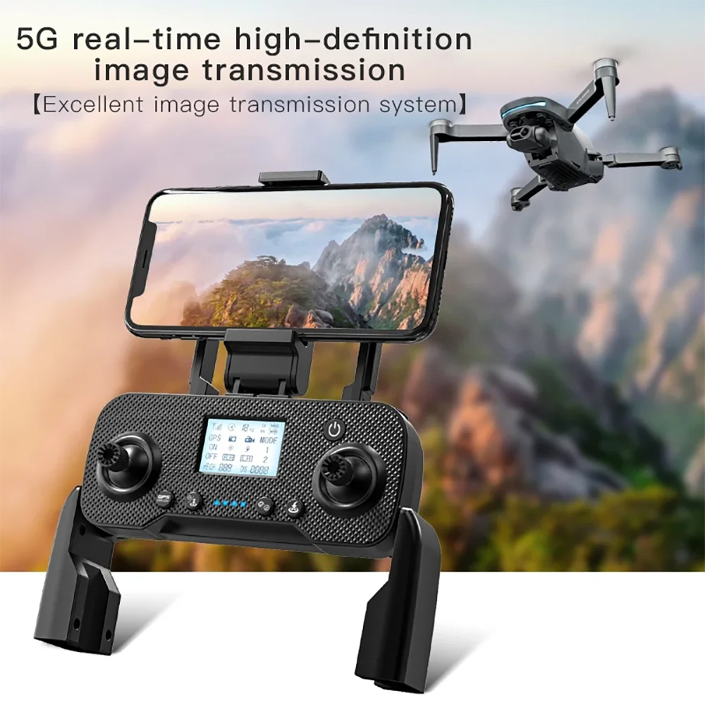 New L200 PRO MAX 4K Professional Drone GPS EIS Dual Camera Obstacle Avoidance Flight 2-axis PTZ Brushless Helicopter GPS RC toys - Image 3