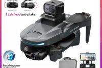 New L200 PRO MAX 4K Professional Drone GPS EIS Dual Camera Obstacle Avoidance Flight 2-axis PTZ Brushless Helicopter GPS RC toys