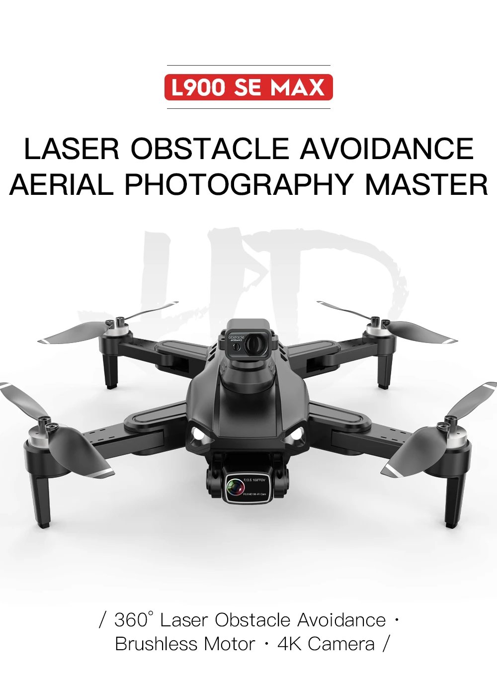 New L200 PRO MAX 4K Professional Drone GPS EIS Dual Camera Obstacle Avoidance Flight 2-axis PTZ Brushless Helicopter GPS RC toys