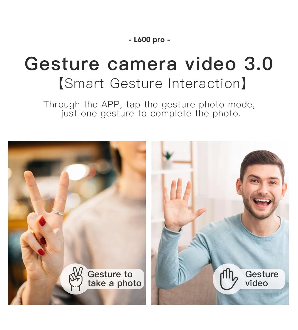 L600 PRO GPS Drone Professional 4K HD Dual Camera 360° Obstacle Avoidance Brushless Motor 5G WIFI FPV RC Quadcopter Toys Dron