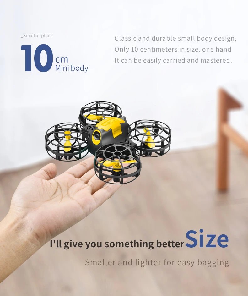 4DRC V18 Mini Drone 3D Flip Headless Mode Drones Air Pressure Height Maintain RC Quadcopter Dron Children's Toy Gift NEW 4DRC V18 Mini Drone 3D Flip Headless Mode Drones Air Pressure Height Maintain RC Quadcopter Dron Children's Toy Gift NEW