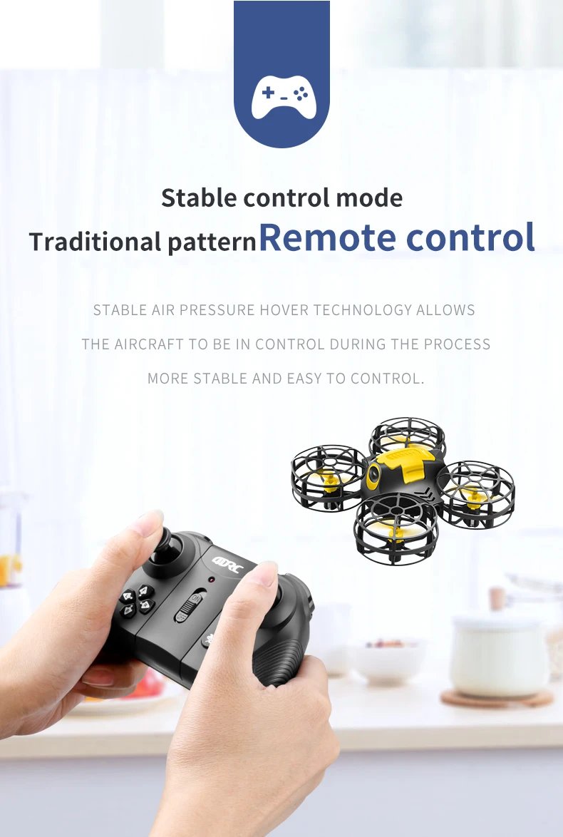 4DRC V18 Mini Drone 3D Flip Headless Mode Drones Air Pressure Height Maintain RC Quadcopter Dron Children's Toy Gift NEW 4DRC V18 Mini Drone 3D Flip Headless Mode Drones Air Pressure Height Maintain RC Quadcopter Dron Children's Toy Gift NEW