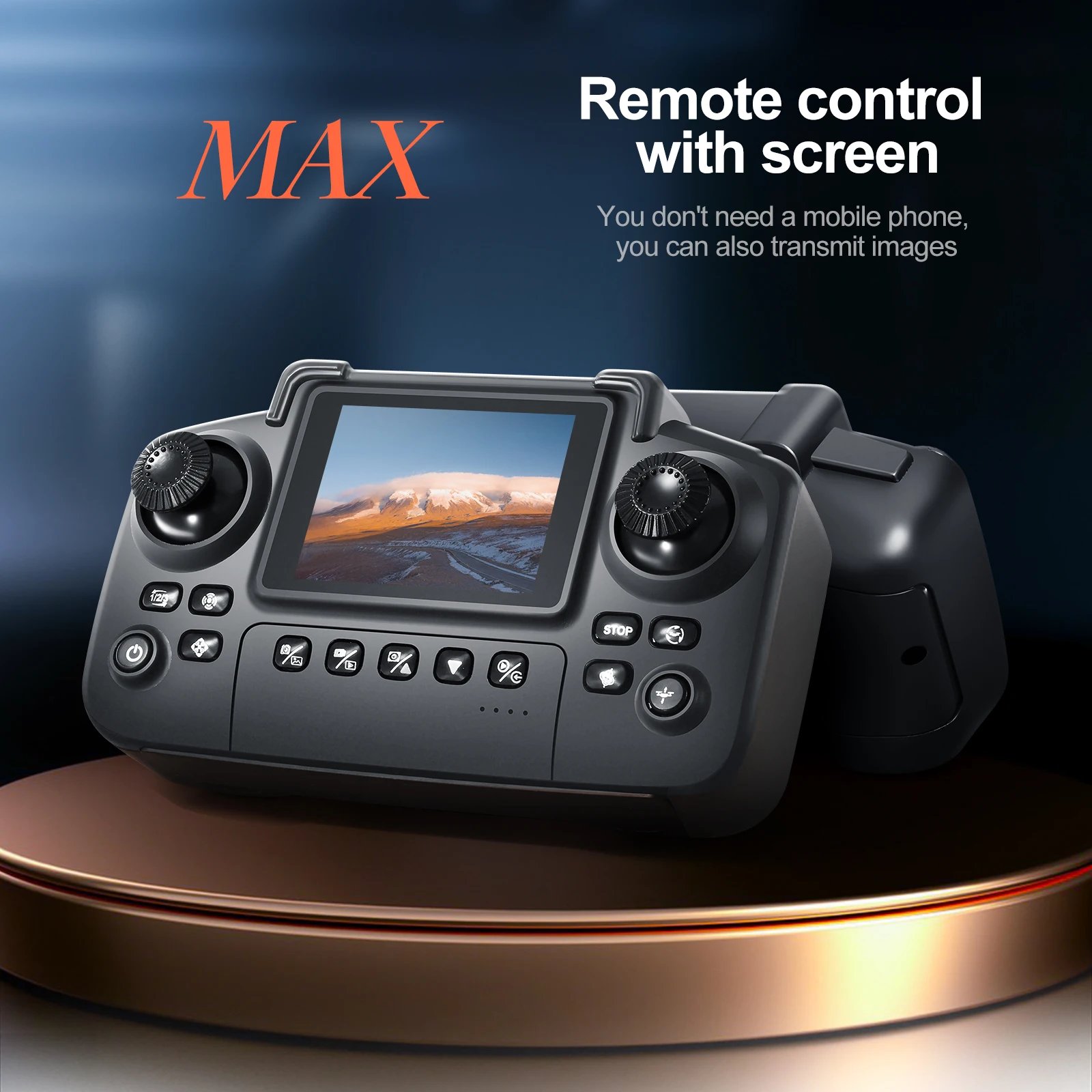 New Upgraded Drone E88 Pro 4K Dual-Camera HD Aerial Photography Dron with Screen Foldable Quadcopter RC Toy for Kids Boys Gifts