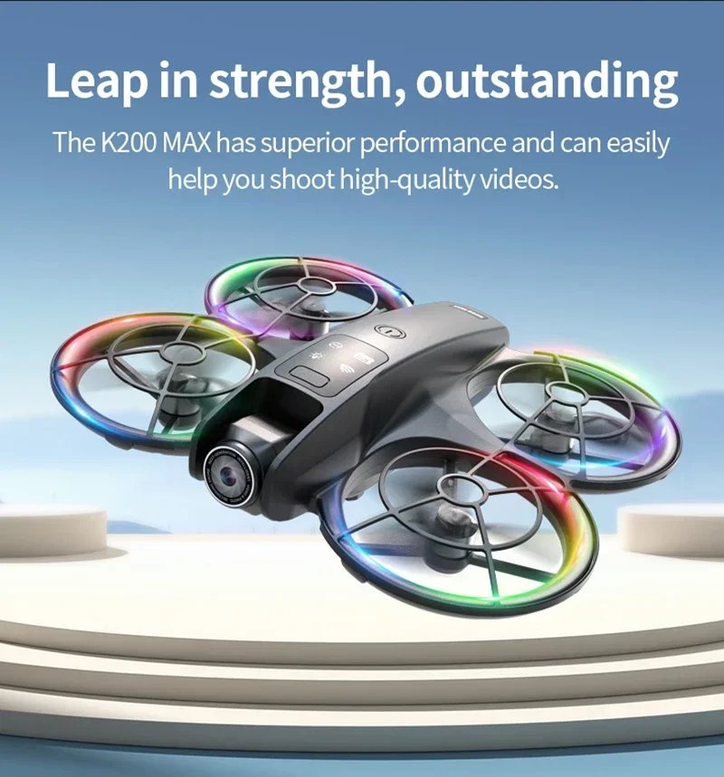 Xiaomi K200 Max Mini Drone with Camera HD 8K 1080P FPV RC Drones Profesional Five-sided Obstacle Avoidance Helicopter Drone Toy