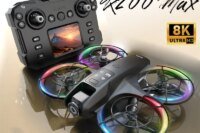 Xiaomi K200 Max Mini Drone with Camera HD 8K 1080P FPV RC Drones Profesional Five-sided Obstacle Avoidance Helicopter Drone Toy