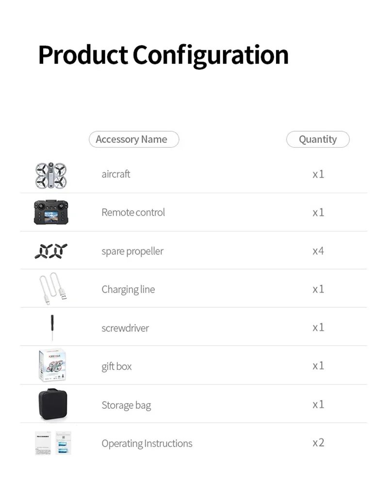 Xiaomi K200 Max Mini Drone with Camera HD 8K 1080P FPV RC Drones Profesional Five-sided Obstacle Avoidance Helicopter Drone Toy