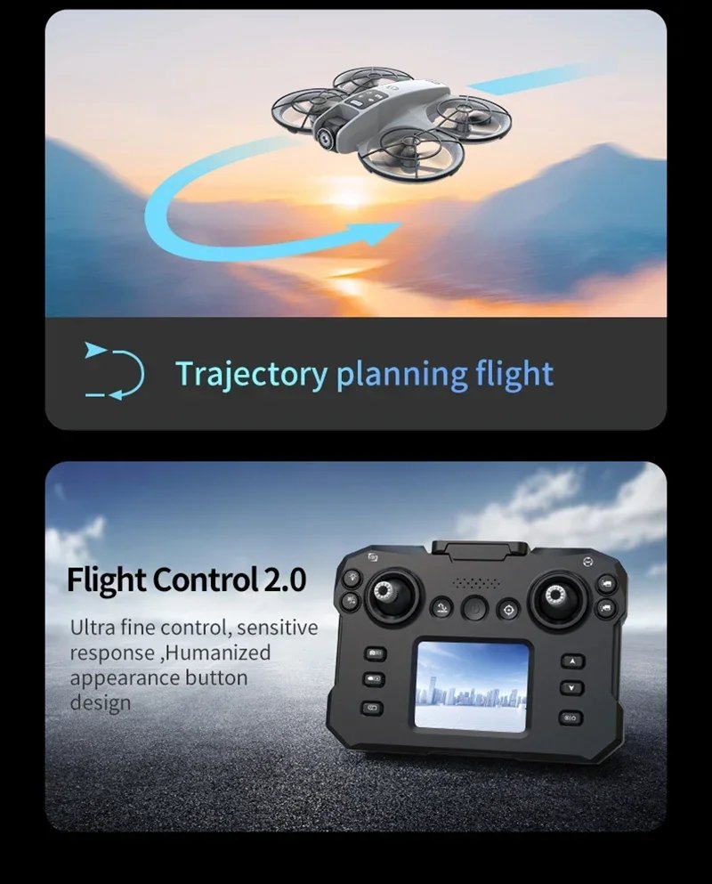 Xiaomi K200 Max Mini Drone with Camera HD 8K 1080P FPV RC Drones Profesional Five-sided Obstacle Avoidance Helicopter Drone Toy