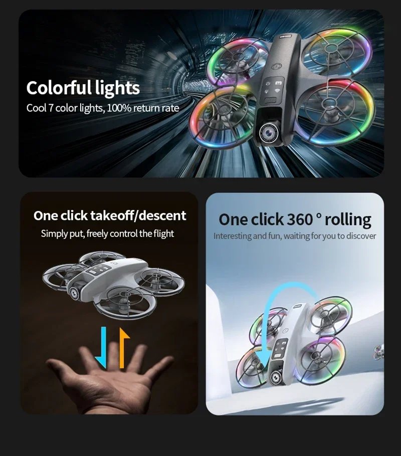 Xiaomi K200 Max Mini Drone with Camera HD 8K 1080P FPV RC Drones Profesional Five-sided Obstacle Avoidance Helicopter Drone Toy