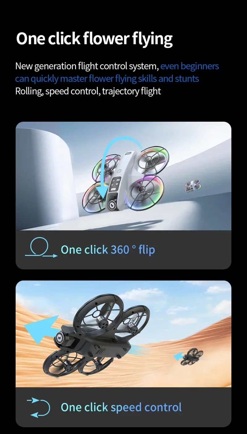 Xiaomi K200 Max Mini Drone with Camera HD 8K 1080P FPV RC Drones Profesional Five-sided Obstacle Avoidance Helicopter Drone Toy