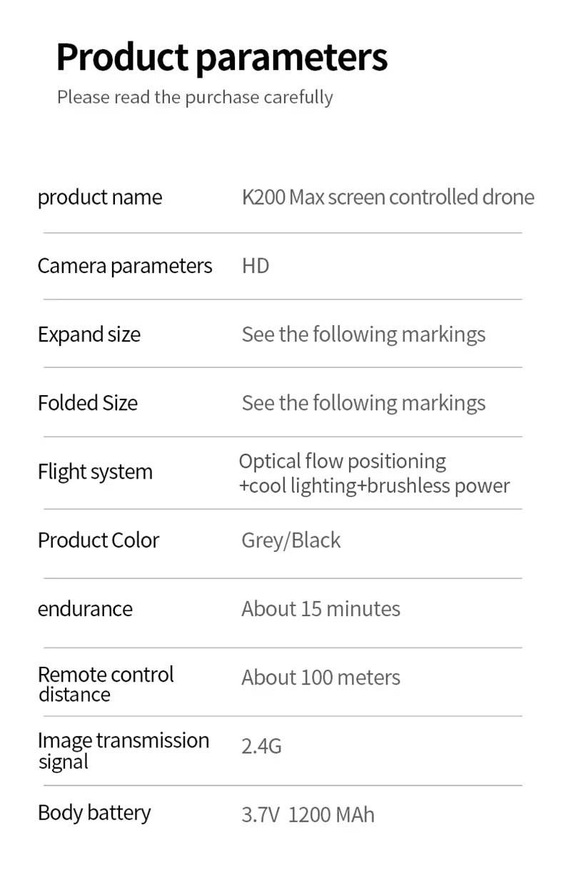 Xiaomi K200 Max Mini Drone with Camera HD 8K 1080P FPV RC Drones Profesional Five-sided Obstacle Avoidance Helicopter Drone Toy