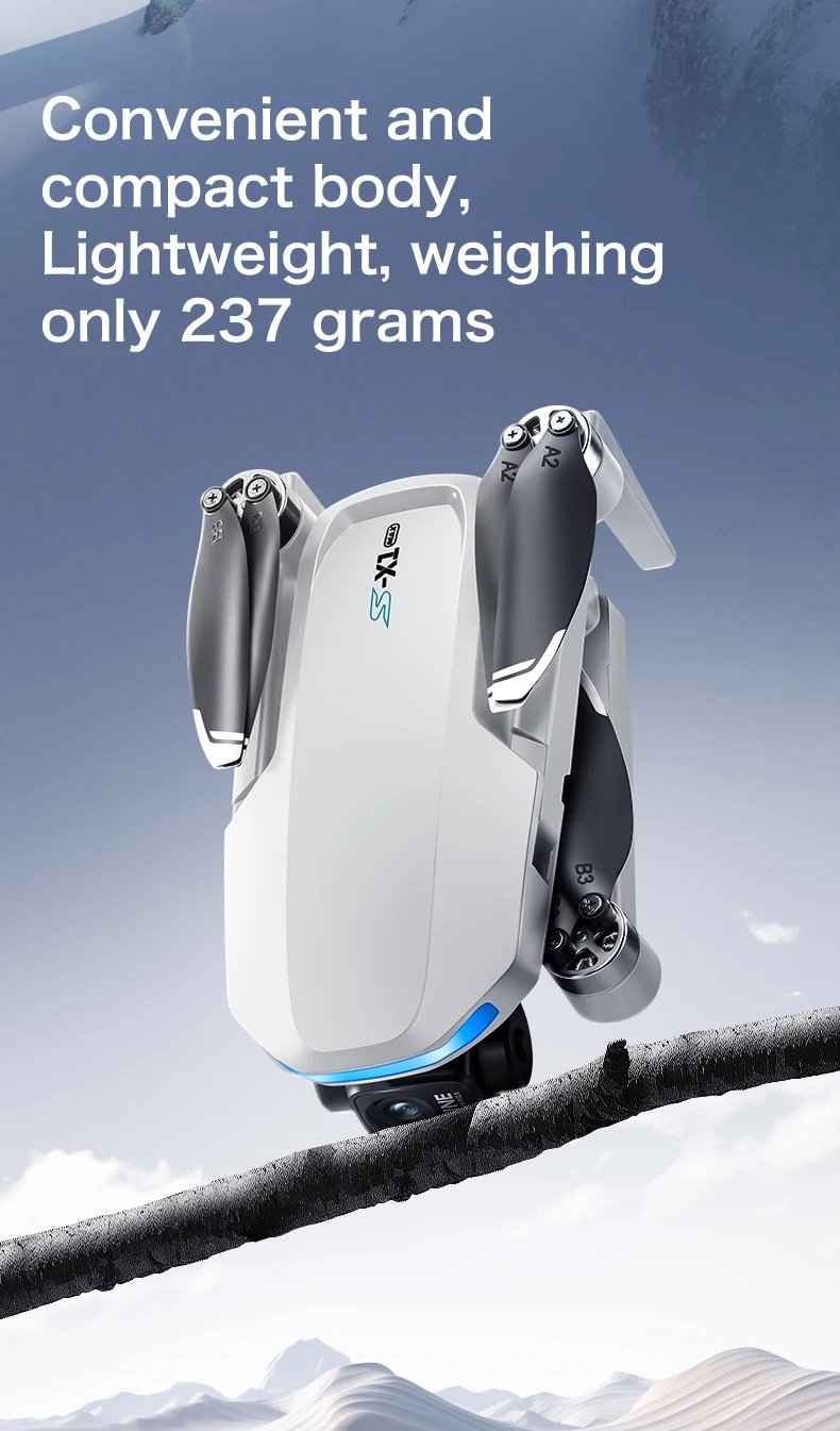 S-X1 MAX GPS Drone 4K Professional HD Camera 3-Axis Gimbal 5G Digital image transmission Large Screen FPV Dron RC Quadcopter 5KM