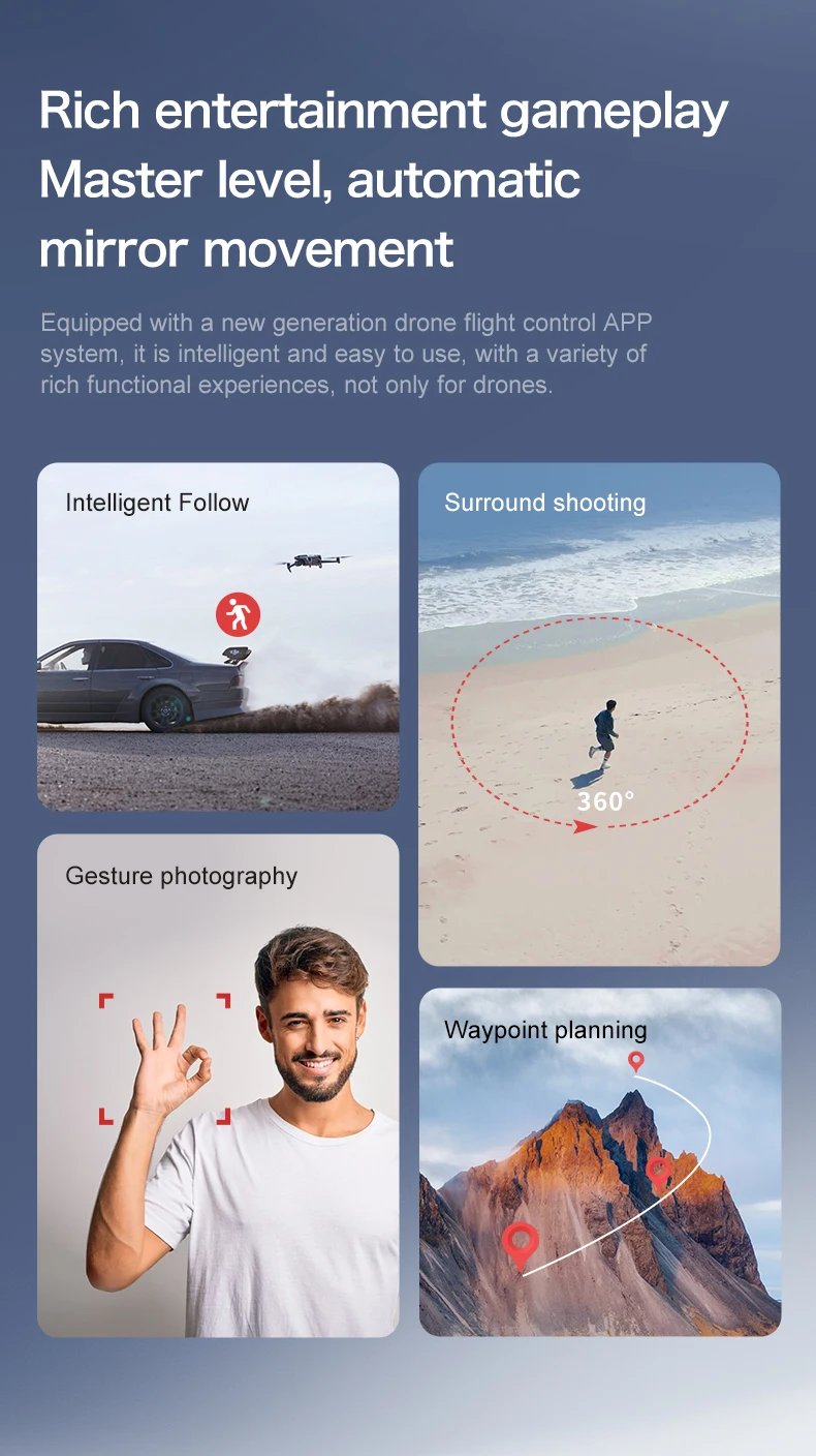 S-X1 MAX GPS Drone 4K Professional HD Camera 3-Axis Gimbal 5G Digital image transmission Large Screen FPV Dron RC Quadcopter 5KM