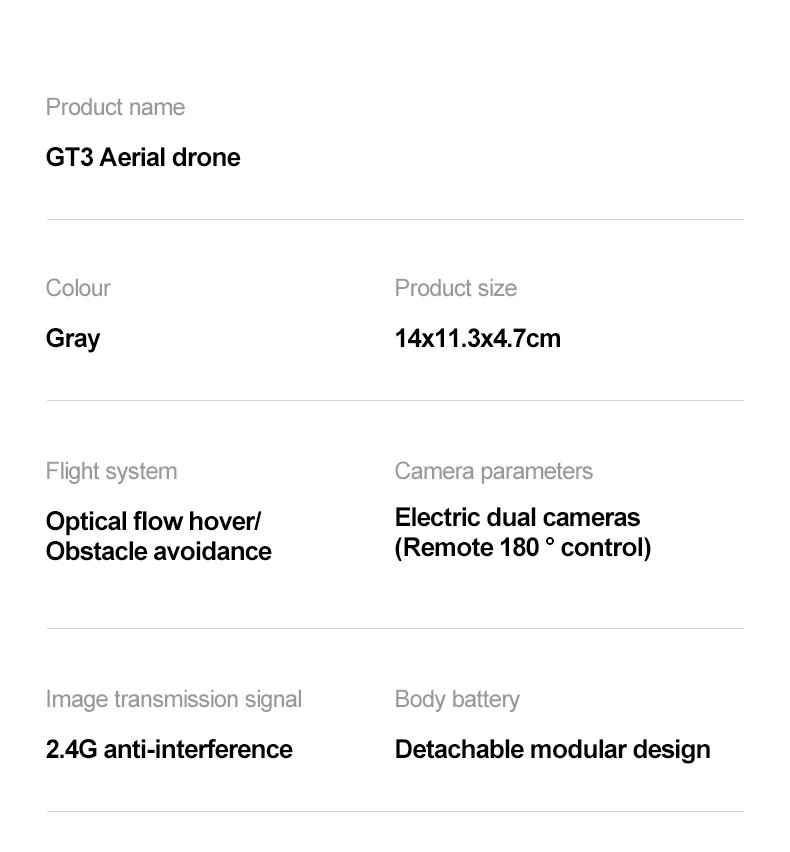 Xiaomi Original GT3 Drone 8K 5G GPS Professional HD Aerial Photography Remote Control Aircraft HD Dual Camera Quadcopter Toy UAV