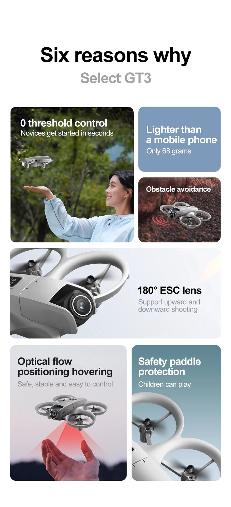 Xiaomi Original GT3 Drone 8K 5G GPS Professional HD Aerial Photography Remote Control Aircraft HD Dual Camera Quadcopter Toy UAV