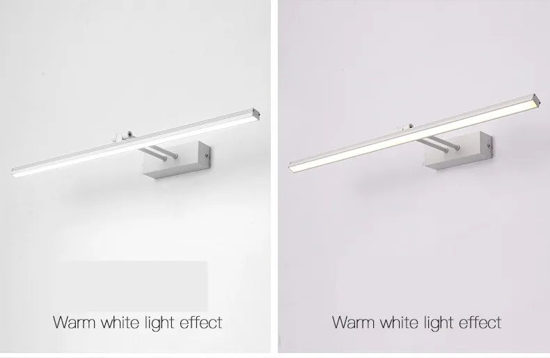 bath mirrors bathroom vanity waterproof led light mirror lamp for makeup mirrors with lights Led Mirror Light Wall Sconces