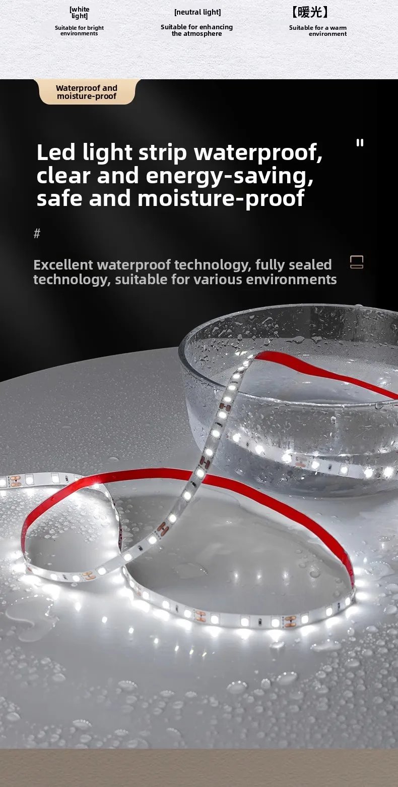 New Smart Mirror Wall Hanging LED High Definition Induction Anti-fog Bathroom Mirror Touch Screen 23.5 * 15.5 Inches Vanity