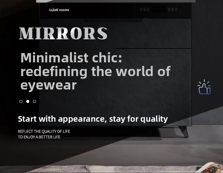 Round Smart Bathroom Mirror Wall-mounted Led with Light Touch Screen Anti-fog Luminous Induction Wall-mounted Round Vanity