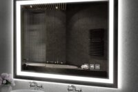 32x24 in LED Backlit Mirror Bathroom Vanity with Lights Anti-Fog Dimmable Smart Mirror Memory Function, Horizontal/Vertical